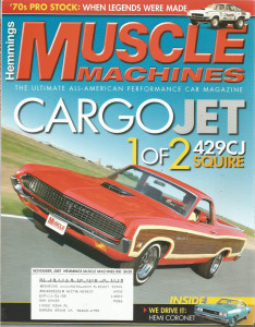 HEMMINGS MUSCLE MACHINES 2007 NOV - HEMI 'NET,SQUIRE CJ*